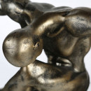 Statueta barbat in echilibru,bronz,L61cm - Img 2