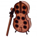 Suport sticle vin tip violoncel H137cm - Img 3