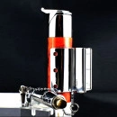 Bricheta Sarome piezo cu punch pentru taiat trabucuri, flacara turbo, culoare briar