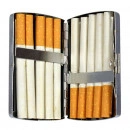 Tabachera Betty Boop, metalica, pentru tigarete de 85 mm (King Size), capacitate 10 buc - Img 2