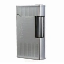 Brichetă de lux Pierre Cardin MF 78-05, argintiu mat satinat, aprindere cu piatră - Img 3