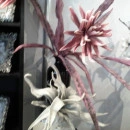 Floare decorativa ,Dalie roz D40cm - Img 6
