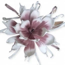 Floare decorativa Echeveria lila-alb ,planta artificiala foam, H100 cm