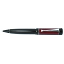 Pix Pierre Cardin, culoare negru cu bordo, accesorii cromate, clips inscriptionat