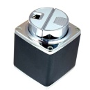 Brichetă Sarome de birou piezoelectrică, pe fond alb, reincarcabila, metalica, piezo
