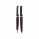Set Balmain pix + roller in etui maro ,piele ecologica - Img 3
