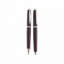 Set Balmain pix + roller in etui maro ,piele ecologica - Img 3