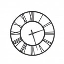 Ceas perete metal,negru,,diametru 90cm - Img 2