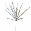 Floare decorativa frunze cactus,gri L108 cm