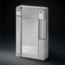 Brichetă de lux Pierre Cardin 78B-02,cu cristale Swarovski, design bijuterie, argintie