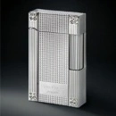 Brichetă de lux Pierre Cardin 78B-02,cu cristale Swarovski, design bijuterie, argintie