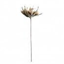 Floare decorativa Dalie maro,floare artificiala foam L90 cm - Img 3