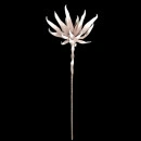 Floare decorativa ,floare artificiala foam Dahlia, maron-taupe ,L90cm - Img 4