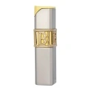 Bricheta de lux Balmain, turbojet, cu inel auriu cu litera B corp argintiu,