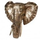 Decor perete cap elefant L42cm