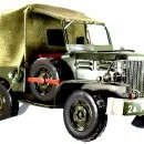 Macheta metalica masina de teren Jeep militar