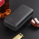 Borseta de calatorie cu spatiu pentru 2 pipe si accesoriile necesare pasionatilor de tutun