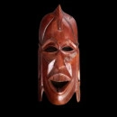 Masca africana,lemn masiv - Img 2