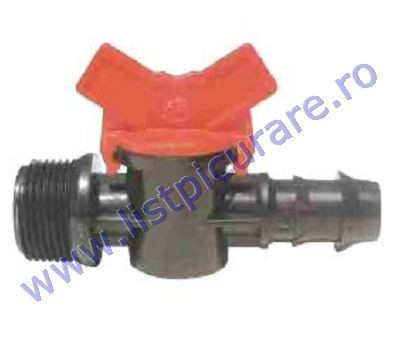 Minirobinet tub orb V 20 x 1/2 Fe