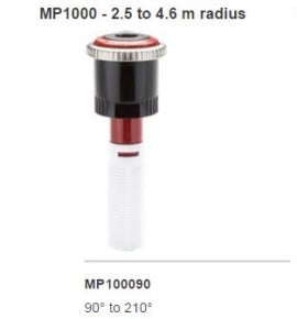 Duza MP ROTATOR MP100090 (r=2,5- 4,6m)