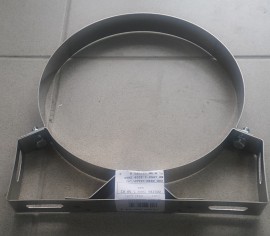 Colier inox L DP(izolat) fixare pe zid. Alege diametru  Ø mm