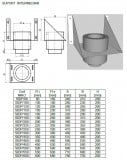 Suport intermediar inox DP. Alege diametru Ø mm!