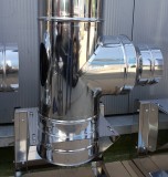 Gura vizitare R inox DP(izolata). Alege diametru Ø mm!