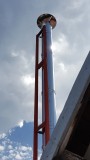 Kit cos fum din inox Ø 150mm, H= 4m, neizolat