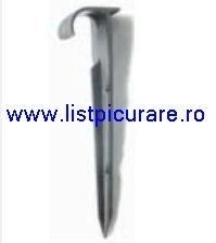 Tija fixare tub sau banda, in pamant, Ø 16 sau 20 mm, L= 14 cm