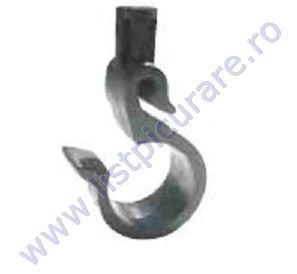 Carlig sustinere tub  fi 20 cu suport pentru miniaspersor sau sprayer