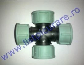 Cruce cu piulita holender PE 4 x 1''
