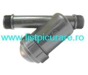 Filtru cu sita inox 5mc/h, 6atm 3/4''