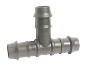 Teu egal V 12 mm pentru tub moale(LDPE) sau furtun PVC