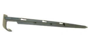 Tija, carlig fixare insol, banda sau tub Ø 16 sau 20 mm, L= 30 CM