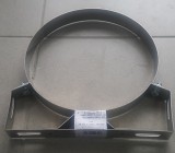 Colier inox L DP(izolat) fixare pe zid. Alege diametru Ø mm