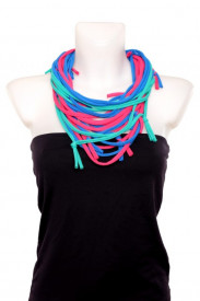 Colier textil Bright Summer