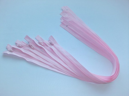 Fermoare lenjerie #3 - 50 cm roz deschis