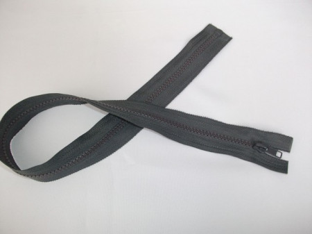 Fermoare detasabile #5 injectate 50,60,70,75,80,90 cm gri inchis cod311