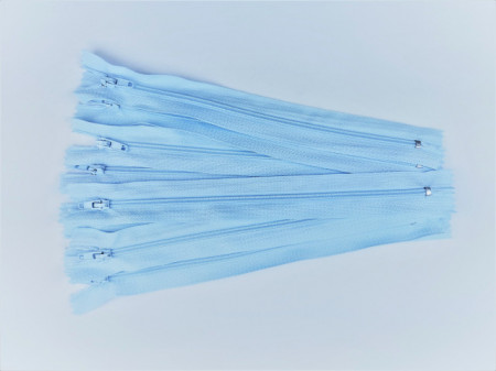 Fermoare fusta #3 - 20 cm bleu cod542