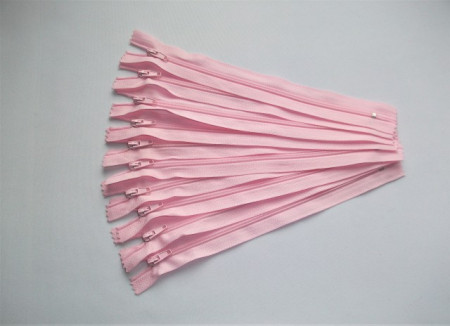 Fermoare fusta #3 - 20 cm roz cod133