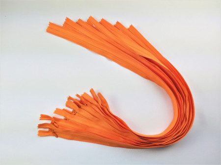 Fermoare invizibile 50 cm portocaliu cod157