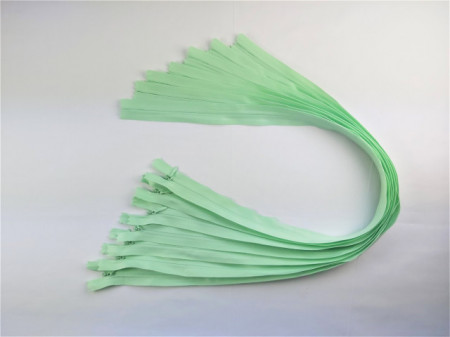 Fermoare invizibile 60 cm vernil , cod246