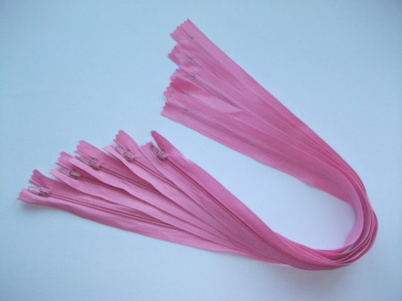 Fermoare lenjerie #3 - 50 cm roz inchis