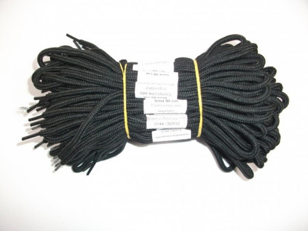 Sireturi adidasi 90 cm negre - rotunde