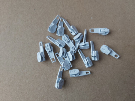 Cursor fermoare metraj alb nr.3