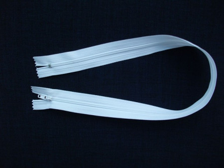 Fermoare albe lenjerie #3 - 40 cm