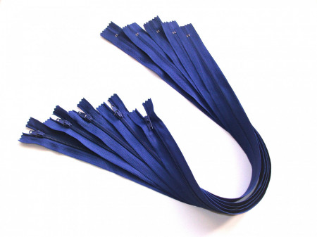 Fermoare lenjerie #3 - 50 cm albastru royal, cod223