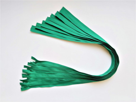 Fermoare invizibile 60 cm verde mediu - cod258