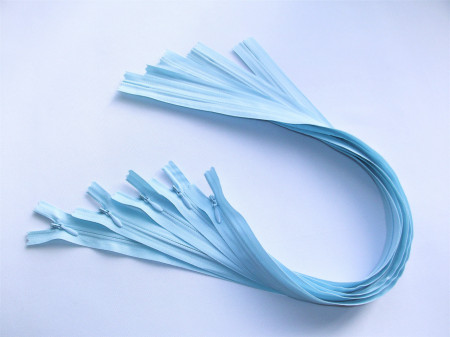 Fermoare invizibile 50 cm bleu, cod183