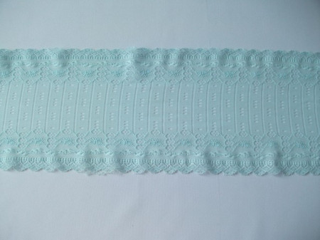 Dantela elastica bleu 16cm /10m, cod87